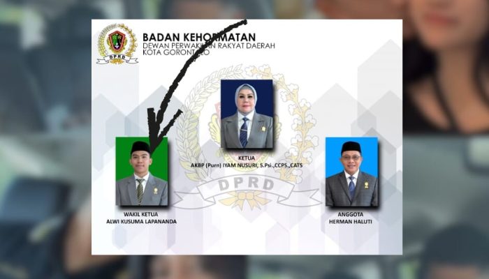 Memalukan! Alwi Anggota BK, BK DPRD Kota Gorontalo Tolak Lihat Fakta Viral?