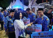 HUT Korpri Ke-54: N.R Monoarfa Bangga, Sekretariat DPRD Borong Juara 1 Lomba Dana-Dana Dan Yel-yel