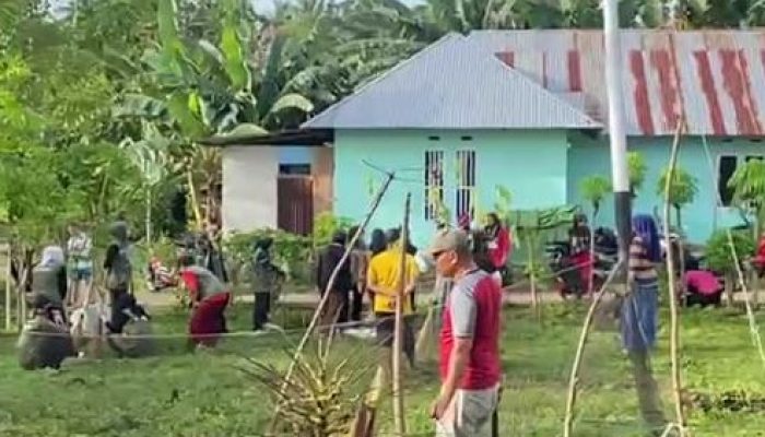 Program “Mopomulo” IAIN Gorontalo, Sinergi Mahasiswa dan Pemdes Lestarikan Lingkungan
