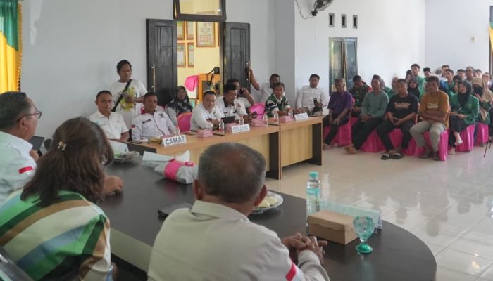 Dorong Komoditas Unggulan, Bupati Gorut Pimpin Sosialisasi Budidaya Nilam di Desa Helumo