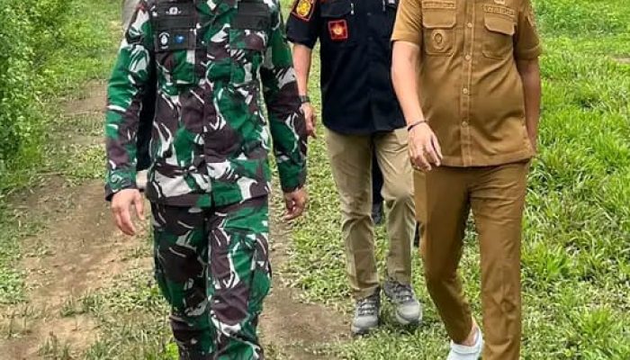 Pastikan Kelayakan Fasilitas, Wabup Boalemo Lahmuddin Tinjau Lokasi Sementara Yonif TP