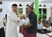 Safari Ramadhan di Masjid Ijtihad, Wabup Lahmuddin Pererat Silaturahmi dan Serahkan Bantuan Baznas
