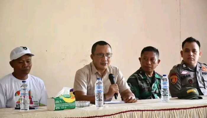 Wabup Lahmuddin Imbau Pemdes Potanga Prioritaskan Pengadaan Lahan Pemakaman Umum