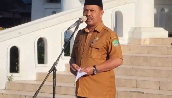 Pimpin Apel Awal Februari, Sherman Moridu Tekankan Implementasi Budaya Kerja “Berakhlak”