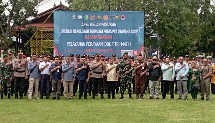 Kolaborasi Strategis Forkopimda Kabupaten Gorontalo, 402 Personel Siap Amankan Idulfitri 1447 H