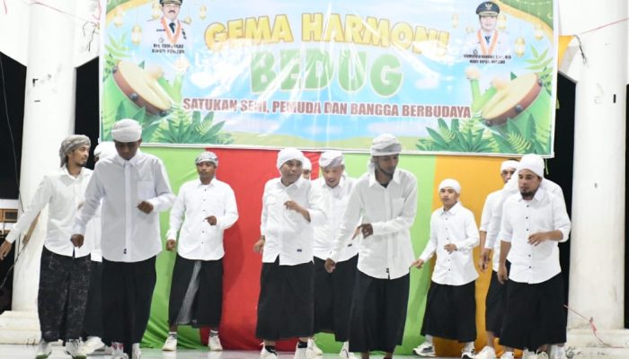 Wabup Lahmuddin Ikut Menari Zafin di Gema Harmoni Bedug, Simbol Kebanggaan Budaya Menyambut Idul Fitri