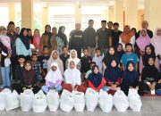 Momen Haru di Masjid Baiturrahman, Wabup Lahmuddin Hambali Buka Yatim Fest dan Beri Santunan