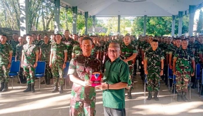 Hadiri Pemberangkatan Satgas, Sofyan Puhi Optimis Kesiapan Prajurit Yonif 713/ST Mampu Amankan Perbatasan Papua