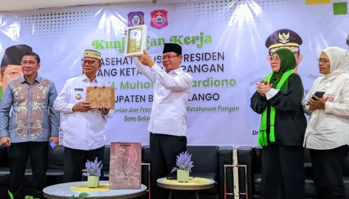 Terima Kunjungan Muhammad Mardiono, Ismet Mile Tegaskan Komitmen Bone Bolango Dukung Ketahanan Pangan
