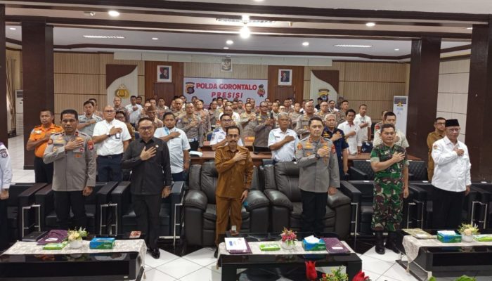 Hadiri Rapat Koordinasi Lintas Sektor, Hais Ayuwa: Harap Operasi Ketupat Beri Rasa Aman bagi Masyarakat Gorontalo