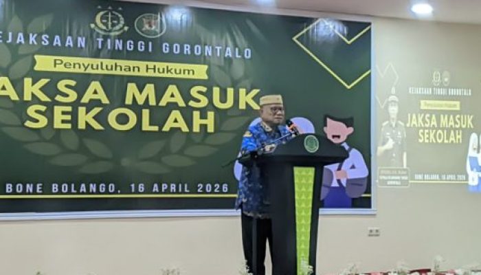 Bupati Ismet Mile Apresiasi Inisiatif Kejati Gorontalo Gelar Program “Jaksa Masuk Sekolah” Gandeng Pemda Bone Bolango