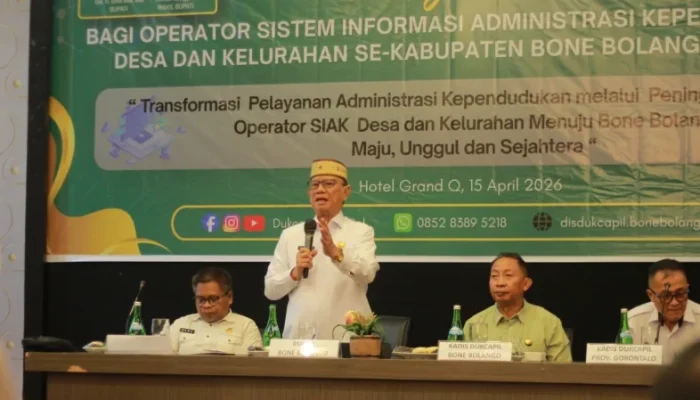 Bimtek SIAK, Bupati Ismet Mile: Data Valid Penentu Alokasi Anggaran Daerah