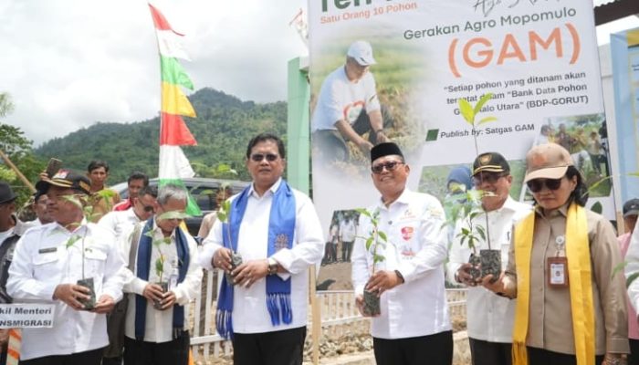 Pastikan Proyek Berjalan, Wamentrans Viva Yoga Kunjungi Pembangunan Infrastruktur di Gorontalo Utara