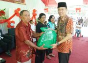 Rayakan Paskah di Huntap Modisi, Bupati Iskandar Kamaru Ajak Masyarakat Perkuat Persaudaraan