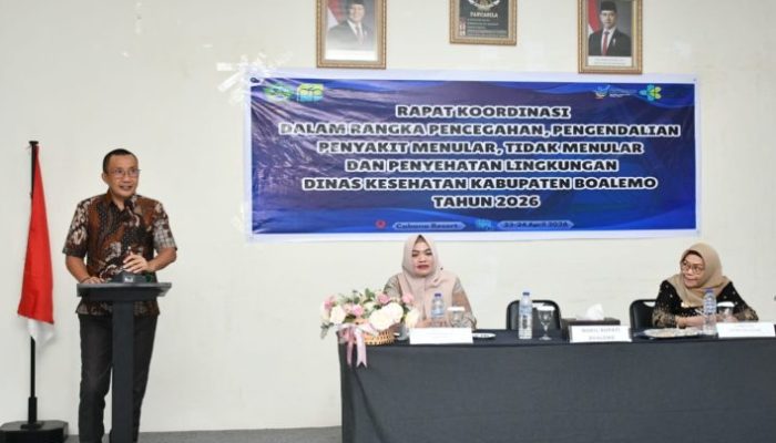 Tutup Rakor Dinkes, Wabup Lahmuddin Hambali Tekankan Pencegahan sebagai Kunci Kesehatan Masyarakat