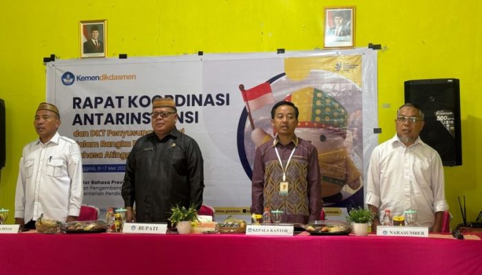 Bahasa Atinggola Terancam Tergerus Zaman, Pemkab Gorut Targetkan Masuk Kurikulum Sekolah