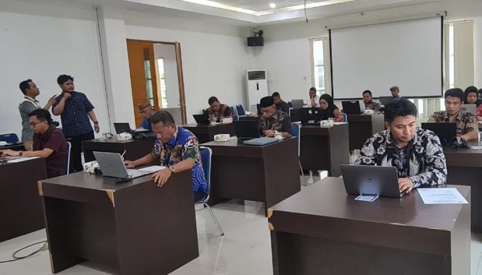 Sekretariat DPRD Provinsi Gorontalo Gelar Uji Kompetensi Tim Ahli Secara Profesional
