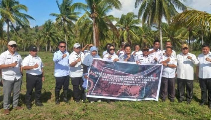 Perkuat Program Hilirisasi, Wabup Nurjana bersama Tim Kementan RI Resmi Tinjau Lokasi Pemmbangunan Pabrik Pakan