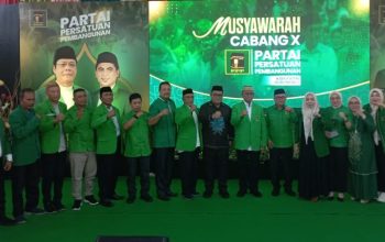 Buka Muscab Ke-X PPP Kabupaten Gorontalo, Ismet Mile: Bermusyawaralah dengan Baik