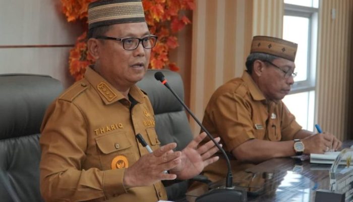 Pastikan Program Pemda Berdampak Nyata, Bupati Thariq Minta OPD Transparan Soal Kendala Lapangan