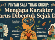 Pintar saja Tidak Cukup: Mengapa Karakter Harus Dibentuk Sejak Dini