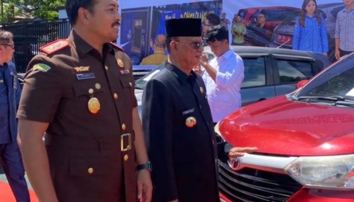 Bersama Kejari, Pemda Bone Bolango Amankan Puluhan Kendaraan Dinas Senilai Rp1,67 Miliar