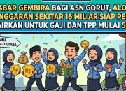 Kabar Gembira Bagi ASN Gorut, Alokasi Anggaran Sekitar 16 Miliar Siap Pemda Cairkan untuk Gaji dan TPP Mulai 5 Juni