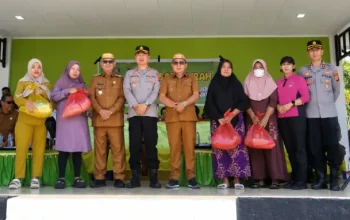 Sinergi Pemkab dan Polres Bone Bolango di HUT Bhayangkara Ke-80, Ismet Mile Apresiasi Langkah Nyata Polri Ringankan Beban Warga