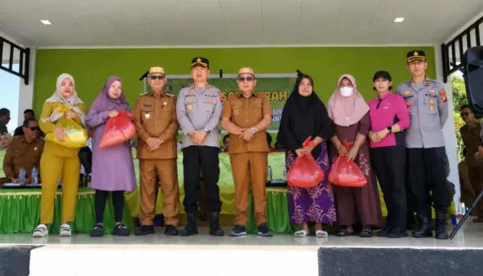 Sinergi Pemkab dan Polres Bone Bolango di HUT Bhayangkara Ke-80, Ismet Mile Apresiasi Langkah Nyata Polri Ringankan Beban Warga