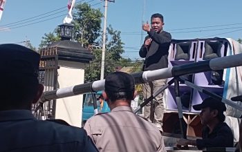 Tuntut Keadilan Kasus Eks PLTD Isimu, AMMPH Demo di Polres Gorontalo