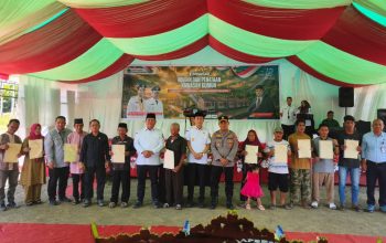 Ditetapkan Jadi Pilot Project Nasional, Bupati Iskandar Resmikan Kampung Tematik Ideal Motandoi Selatan