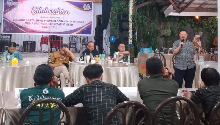 Perkuat Sinergitas Kemitraan, DPRD Provinsi Gorontalo Inisiasi Forum Dialog Berkala Bersama Insan Pers