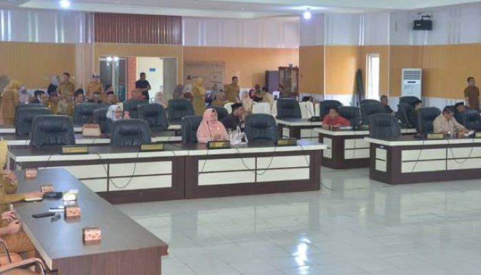 Wabup Nurjana Sampaikan Pengantar Rancangan KUA-PPAS TA 2027 pada Rapat Paripurna DPRD