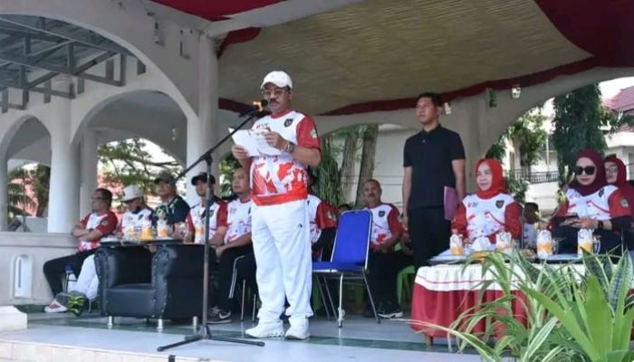 Bukan Sekadar Seremoni, Bupati Rum Pagau Sebut Pencanangan HUT ke-81 RI Sebagai Bentuk Penghormatan Pahlawan