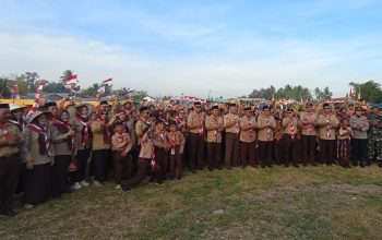Buka Perkemahan Kwarran Limboto, Bupati Sofyan Tekankan Pembentukan Karakter dan Kemandirian Pramuka