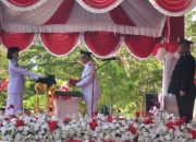 Pimpin Upacara HUT ke-81 RI, Bupati Ismet Gelorakan Semangat Pembangunan Bone Bolango