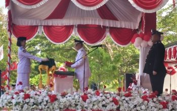 Pimpin Upacara HUT ke-81 RI, Bupati Ismet Gelorakan Semangat Pembangunan Bone Bolango