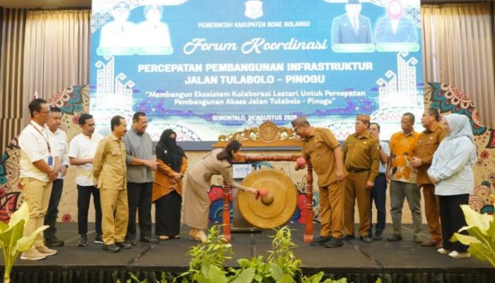 Hadiri Forum Koordinasi Percepatan Infrastruktur, Yeyen Sidiki Tegaskan Akses Tulabolo-Pinogu Tak Berhenti di Meja Rapat