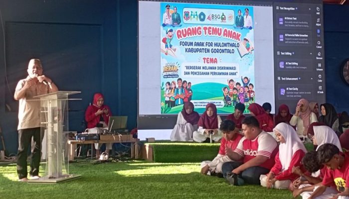Bentuk Forum Anak hingga Tingkat Desa, Pemkab Gorontalo Siapkan Ruang Aman Bagi Remaja