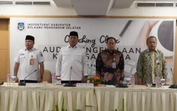 Wabup Deddy Dorong Inspektorat Bolsel Jadi Mitra Konsultatif Pengelolaan Keuangan Desa