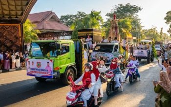 Pawai Hias Islami Peringati Maulid Nabi Sukses Digelar, Maryam Puji Partisipasi Masyarakat