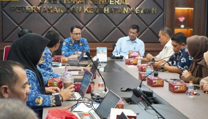 Kawal Bantuan Cadangan Pangan Peternak Mandiri, DPRD Provinsi Gorontalo Sambangi Ditjen Peternakan Kementan