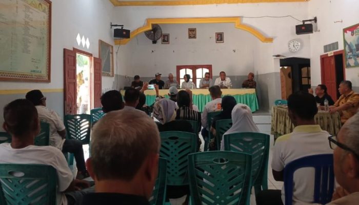 Soroti Status Lahan Fasilitas Publik di Desa Lobuto, Umar Karim Minta Pemkab Gorontalo Uji Dokumen Hibah