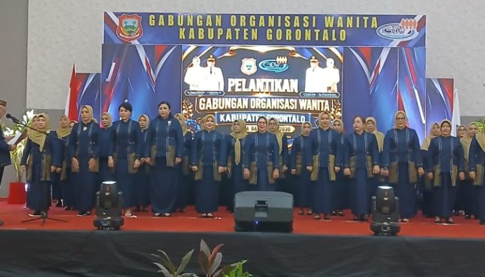 Dilantik Bupati Sofyan, Ketua Maryam Komitmen Bawa GOW Kabupaten Gorontalo Lebih Solid dan Inovatif