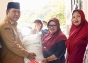 Wabup Deddy Launching Penyaluran Bantuan Pangan bagi 10.830 Penerima Manfaat di Bolsel