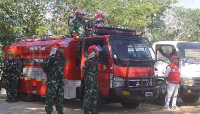 Bupati Ismet Hadiri Apel Gelar Pasukan Penanggulangan Karhutla, Letkol Jon Banjarnahor Ingatkan Pasukan Harus Cepat dan Sigap