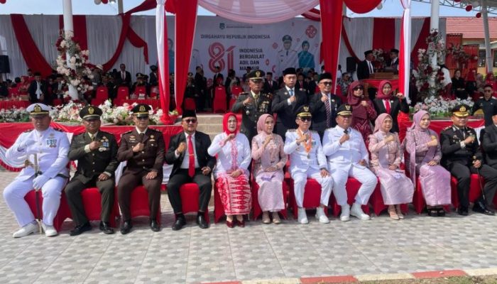 Peringatan HUT ke-81 RI di Bolsel Berlangsung Khidmat, Ketua DPRD Ajak Momen Ini Jadi Penyemangat Pembangunan