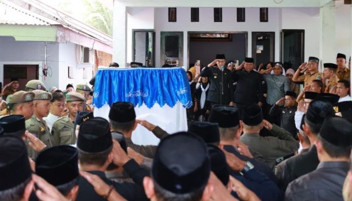 Pemkab Bolsel Berduka, Bupati Iskandar: Almarhum Marwan Makalalag Sosok Putra Terbaik Daerah