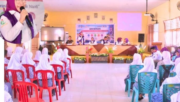 Tekankan Edukasi Anemia dan Pernikahan Dini, Wabup Nurjana Imbau Remaja Gorut Fokus Pendidikan dan Cegah Stunting