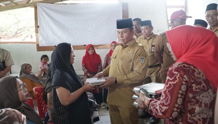 Perkuat Program Presiden Makan Bergizi Gratis, Wabup Deddy Abdul Hamid Resmikan SPPG Desa Deaga